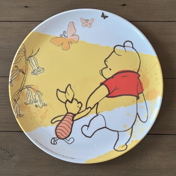 Winnie the Pooh and Piglet Set with Picture Frame and Plate - Picture 10 of 11